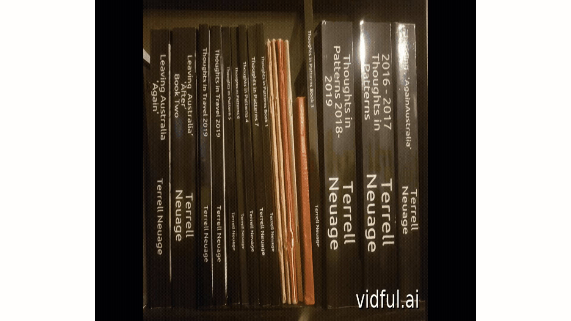 Neuage books flying off of the shelf Neuage books flying off of the shelf